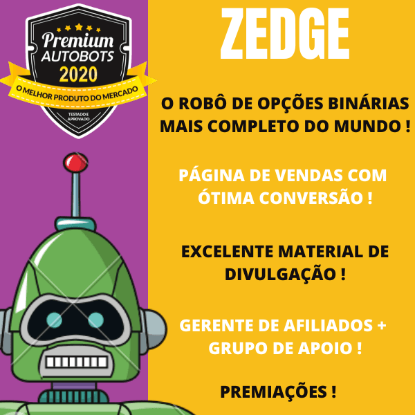 Zedge - O Robô de Opções Binárias Mais Completo do Mundo