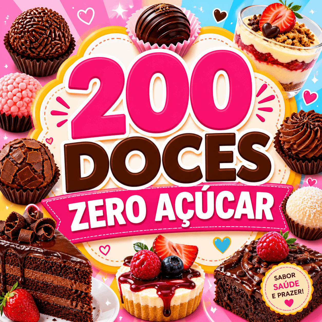 200 Doces Zero Açúcar